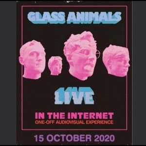 Glass Animals Live in the Internet Poster